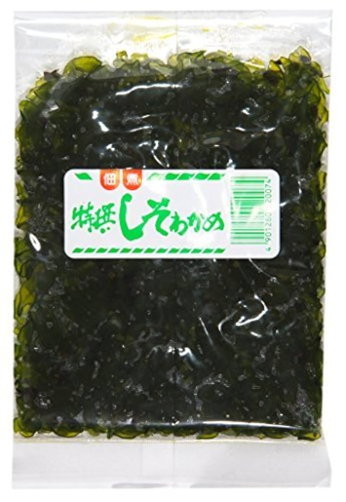 【国産 しそわかめ 1kg】+つぼ漬昆布+しば漬けきくらげ+しそ昆布 Amazon | しそわかめ 100g 国産佃煮 おにぎり お茶漬けに 山崎屋